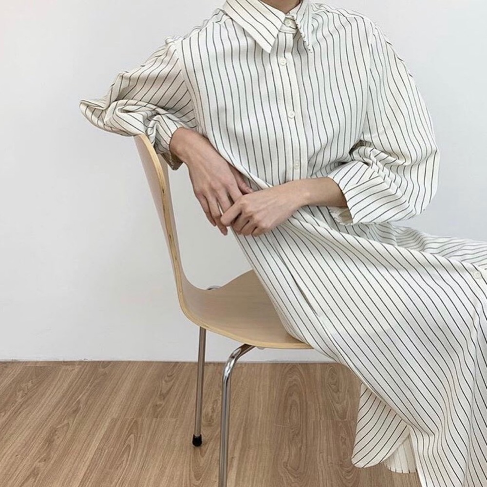 Frankie shop white shirt dress - like new